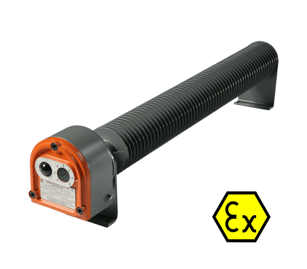 Radiaator elektriradiaator termostaadiga Atex Ex paigaldus paigaldamine ühendus kütteseadmed soojendi Atex electrical heater