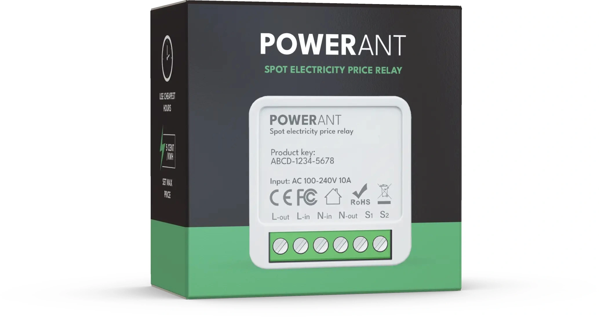 Elektri börsihinda jälgiv wifi lüliti – relee