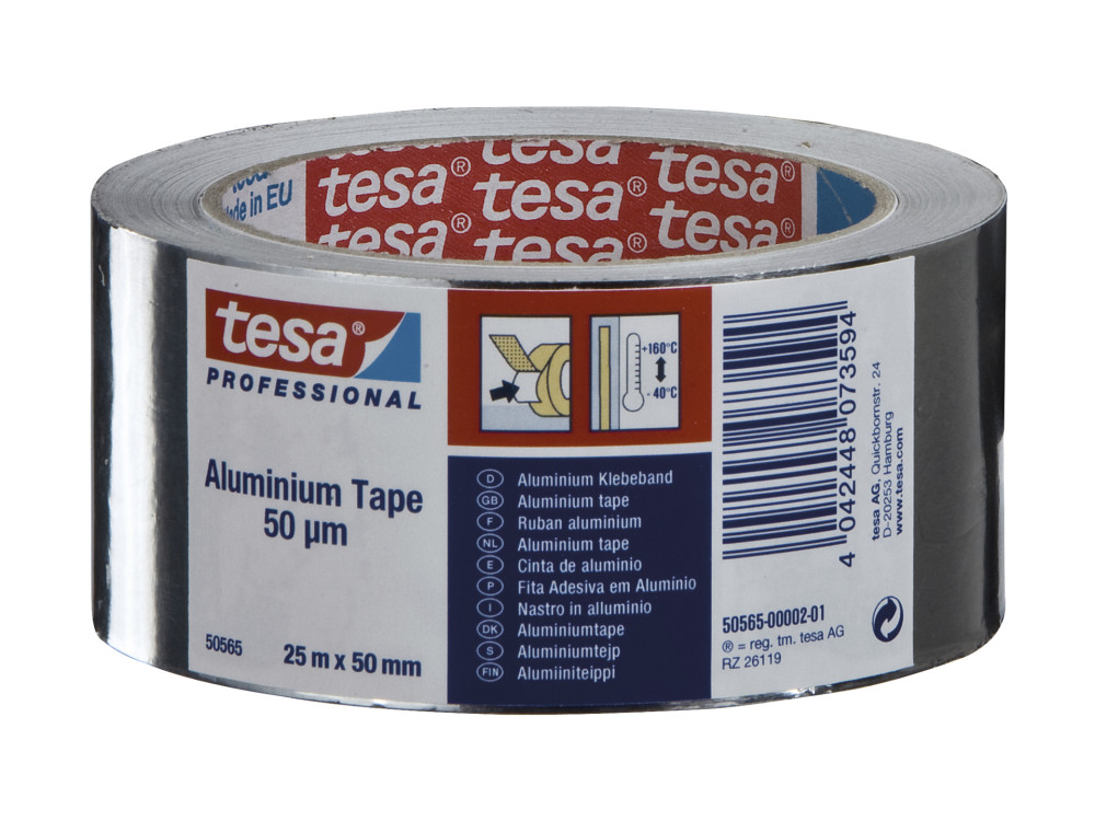Alumiiniumteip TESA 25m 50mm